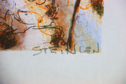 Aimé-Daniel STEINLEN (né en 1923).
Composition.
Lithographie...