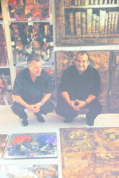 HASTAIRE (1946-2020) & Alain KLEINMANN (1953-).
L'atelier,...