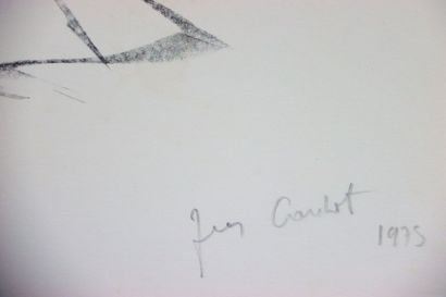 Jacques CARDOT (XXe).
Sans titre. 1975.
Lithographie...