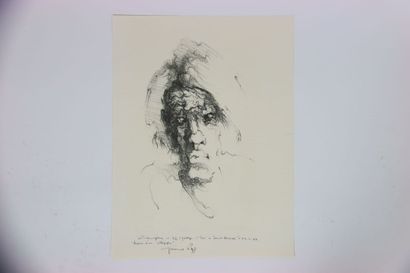 Giacomo DE PASS (1938-).
Lithographie originale...