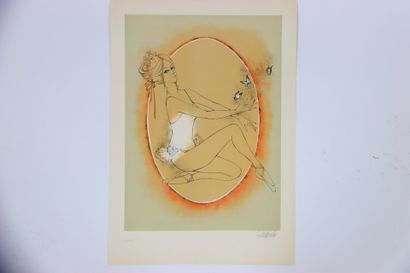 Jeanin KOSTIA BLANCHETEAU (1932- 2013).
Lithographie...