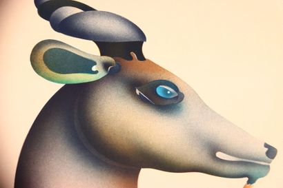 Jean-Paul DONADIDI (1951-).
Lithographie...