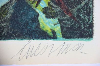 Luc SIMON (1924-2011).
Composition.
Lithographie...