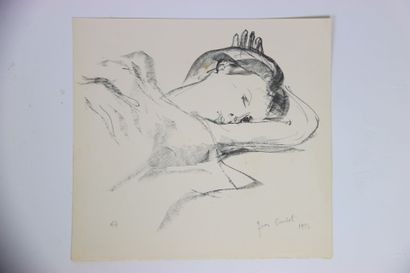 Jacques CARDOT (XXe).
Sans titre. 1975.
Lithographie...