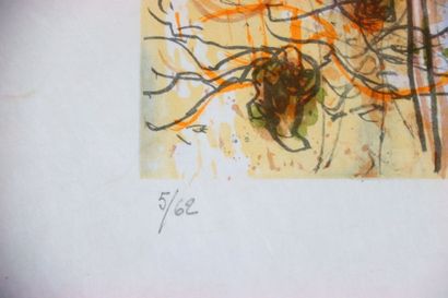 Aimé-Daniel STEINLEN (né en 1923).
Composition.
Lithographie...