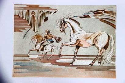 CARINE (?)
Lithographie originale signée
Dimensions...
