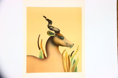 Jean-Paul DONADIDI (1951-).
Lithographie...
