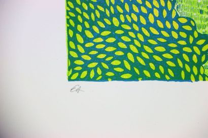 Jean HEINE (XXe).
Lithographie originale...