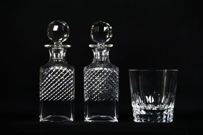 BACCARAT.
Verre à glaçon en cristal taillé
Modèle...