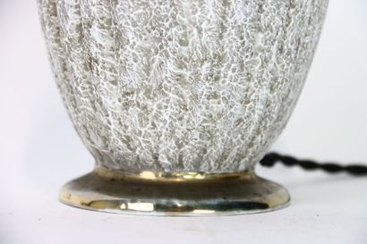 Lampe en céramique vernissée.
Circa 1960
H_27...