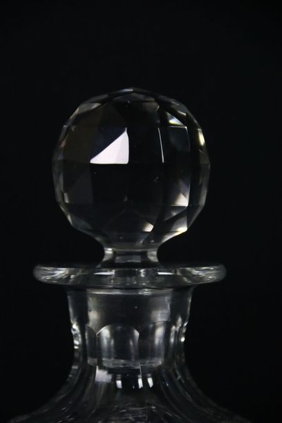 BACCARAT.
Verre à glaçon en cristal taillé
Modèle...