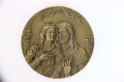 Réunion de 6 médailles :
- Médaille commémorative...