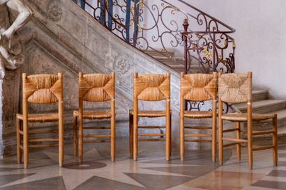 CHARLOTTE PERRIAND (1903-1999)
Suite of five...