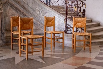 CHARLOTTE PERRIAND (1903-1999)
Suite of four...