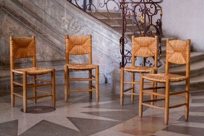 CHARLOTTE PERRIAND (1903-1999)
Suite of four...