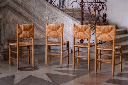CHARLOTTE PERRIAND (1903-1999)
Suite of four...
