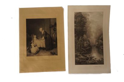 Réunion de gravures composée:
Goupil et Co.
Édouard...
