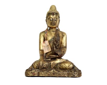 ASIE XXe. 
Siddhārtha Gautama.
Bouddha doré.
H_56...