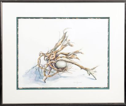 HENNY SERBECK (XXe)
Nature morte aux œufs...