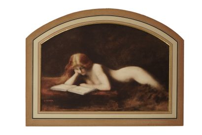 Jean Jacques HENNER (1829-1905) d'après 
La...