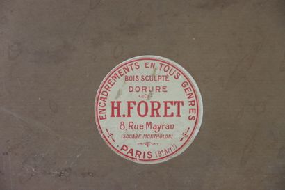 Camille Fonce (1867-1937).
Intérieur d'église.
Eau-forte.
Numéro...
