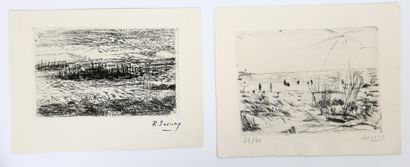 Robert Savary (1920-2000).
Paysages
Deux...