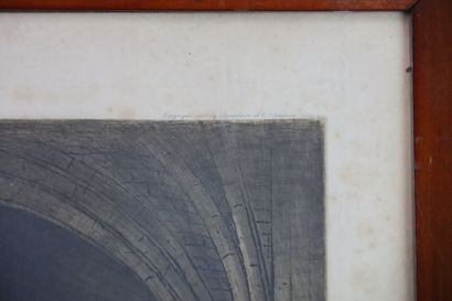 Camille Fonce (1867-1937).
Intérieur d'église.
Eau-forte.
Numéro...