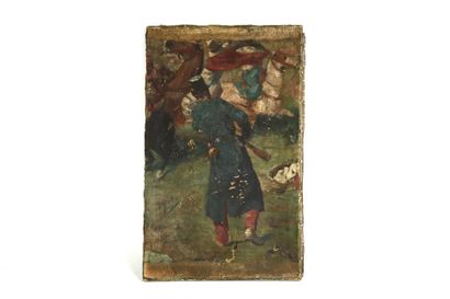 Jacques GRÜBER (1870-1936)
Scène de bataille.
Huile...