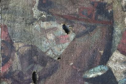 Jacques GRÜBER (1870-1936)
Scène de bataille.
Huile...
