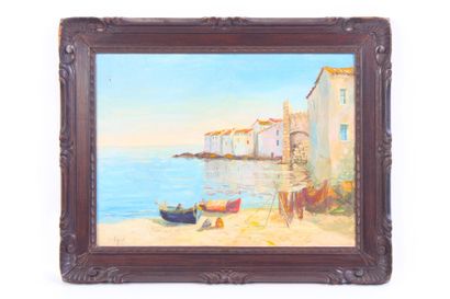 Louis Jacques VIGON (1897-1985).

Vue d'Erbalunga...