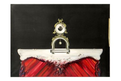 Régis DEPARIS (1948-2013).
Pendule posée...
