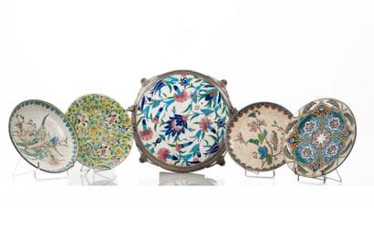 Manufacture of LONGWY.
Set of 19th century...