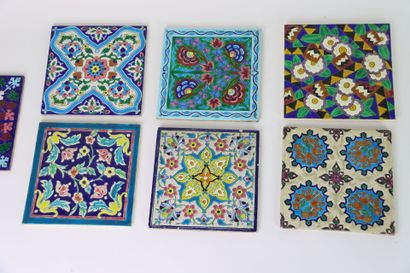 Manufacture of LONGWY.
Set of 19th-20th century...