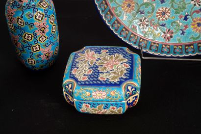 Manufacture of LONGWY.
Set of 19th-century...