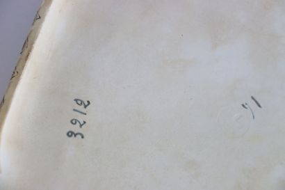 Manufacture of LONGWY.
Set of earthenware...