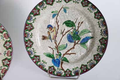 Manufacture of LONGWY.
Set of 19th-century...