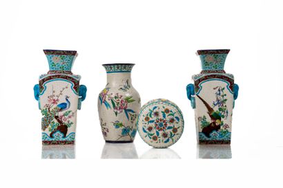 Manufacture of LONGWY.
Set of 19th century...