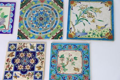 Manufacture of LONGWY.
Set of 19th century...