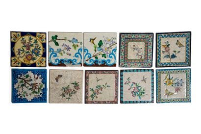 Manufacture of LONGWY.
Set of 19th-century...