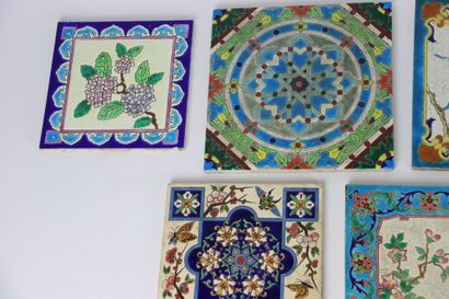 Manufacture of LONGWY.
Set of 19th century...
