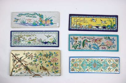 Manufacture of LONGWY.
Set of 19th-century...