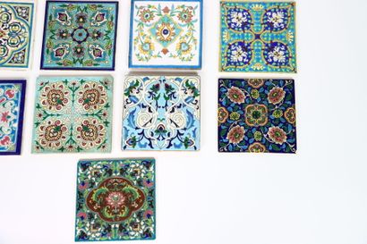 Manufacture of LONGWY.
Set of 19th-century...