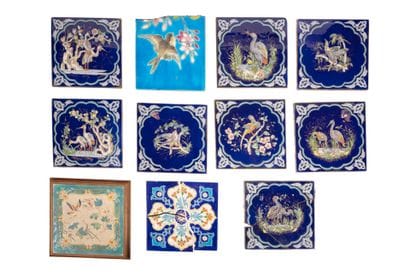 Manufacture of LONGWY.
Set of 19th century...
