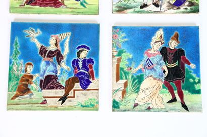 Manufacture of LONGWY.
Set of 19th-century...
