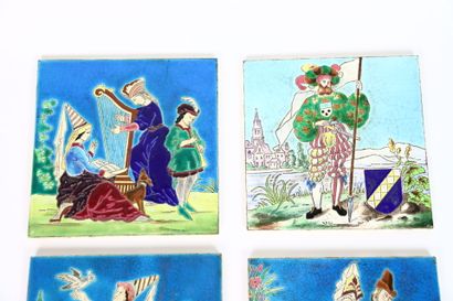 Manufacture of LONGWY.
Set of 19th-century...