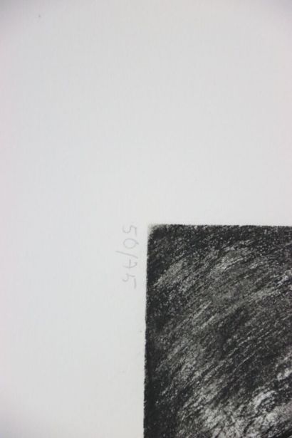 École française du XXè.
La véranda.
Gravure...