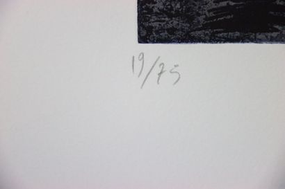 Maud GREDER (1946-).
Échappée., 1995.
Gravure...