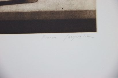 Pierre JACQUELIN (1944).
Nature morte.
Gravure...