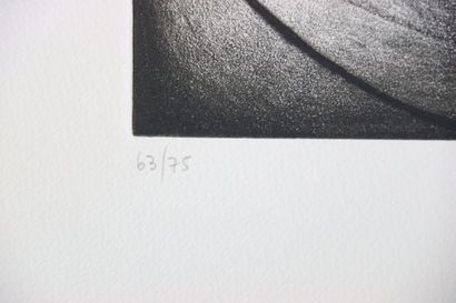 Devorah BOXER (1935-).
Panier vapeur.
Gravure...
