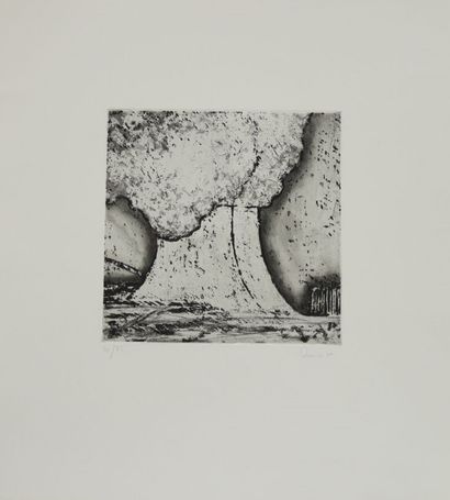 Michel QUERIOZ (1953-).
Composition.
Gravure...